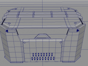 military box 3D Модель