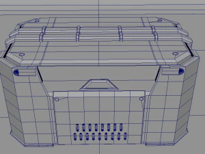 military box 3D Model