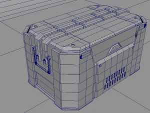 military box 3D Model