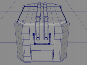 military box 3D Модель