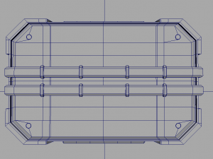 military box 3D Модель