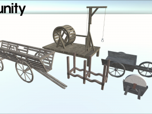 medieval pack 1 3D Модель