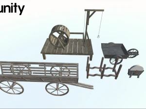 medieval pack 1 3D Model