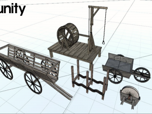 medieval pack 1 3D Модель