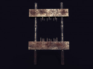 torture devices pack Modello 3D