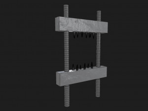 torture devices pack Modello 3D