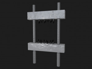 torture devices pack Modello 3D