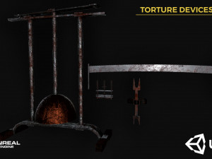 torture devices pack 2 3D Model