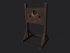 medieval punishment device 3D Model