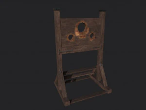 medieval punishment device 3D Model