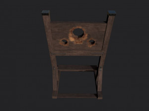 medieval punishment device 3D Model