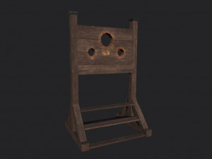 medieval punishment device 3D Model