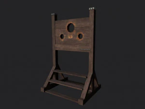 medieval punishment device 3D Model