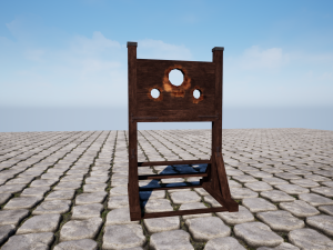 medieval punishment device 3D Model