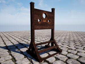 medieval punishment device 3D Model