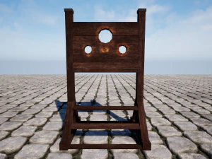medieval punishment device 3D Model