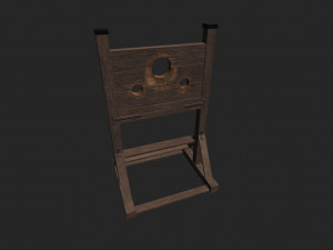 medieval punishment device 3D Model