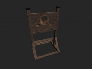 medieval punishment device 3D Model