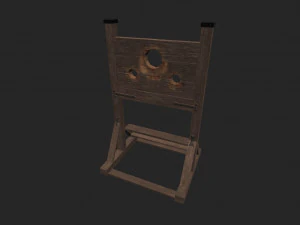 medieval punishment device 3D Model