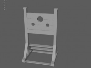 medieval punishment device 3D Model