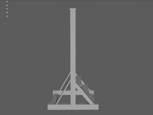 medieval punishment device 3D Model