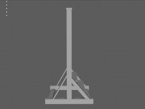 medieval punishment device 3D Model