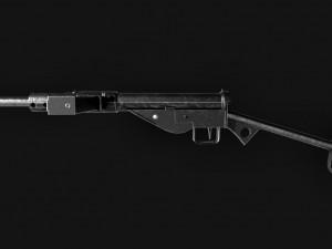 sten mk ii 3D Model