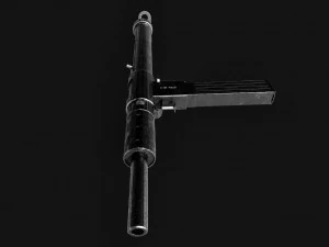 sten mk ii 3D Model