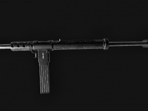 sten mk ii 3D Model