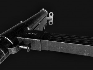 sten mk ii 3D Model