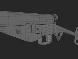 sten mk ii 3D Model
