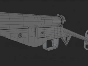 sten mk ii 3D Model