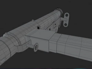 sten mk ii 3D Model
