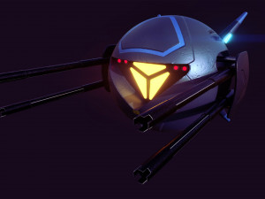 striker drone 3D 모델