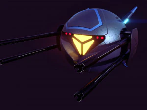 striker drone 3D Model