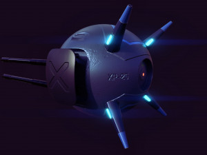 striker drone 3D 모델