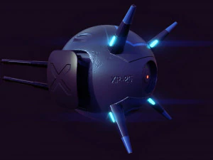 striker drone 3D Model