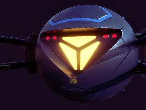 striker drone 3D 모델