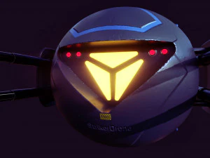 striker drone 3D Model