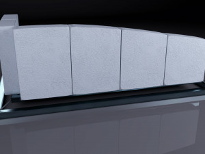 scifi furniture pack 3D Model