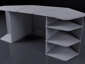 scifi furniture pack 3D Model