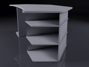 scifi furniture pack 3D Model