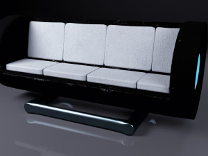 scifi furniture pack 3D Model