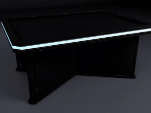 scifi furniture pack 3D Model