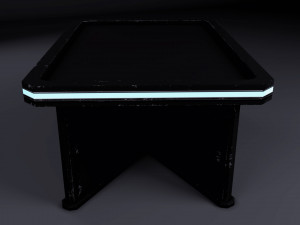 scifi furniture pack 3D Model