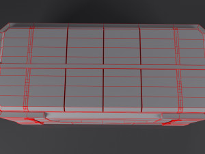 scifi cargo box Modèle 3D