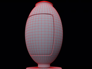 scifi trash can Modèle 3D