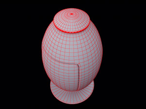 scifi trash can Modèle 3D