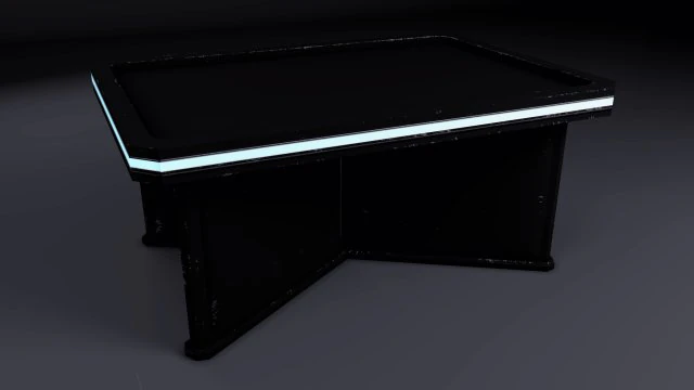 наукова таблиця 3D Модель .c4d .max .obj .3ds .fbx .stl .blend 