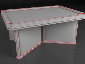 scifi table 3D Модель
